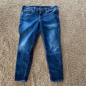 Size 18 L 29 Silver Suki Skinny jeans